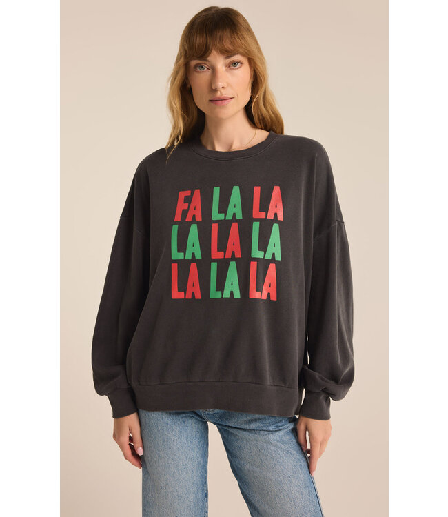 Z SUPPLY FA LA LA SUNDAY SWEATSHIRT
