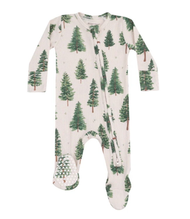 ANGEL DEAR FOREST TREES 2 WAY ZIP FOOTIE