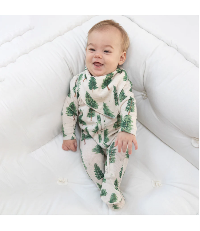 ANGEL DEAR FOREST TREES 2 WAY ZIP FOOTIE