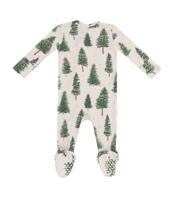 ANGEL DEAR FOREST TREES 2 WAY ZIP FOOTIE