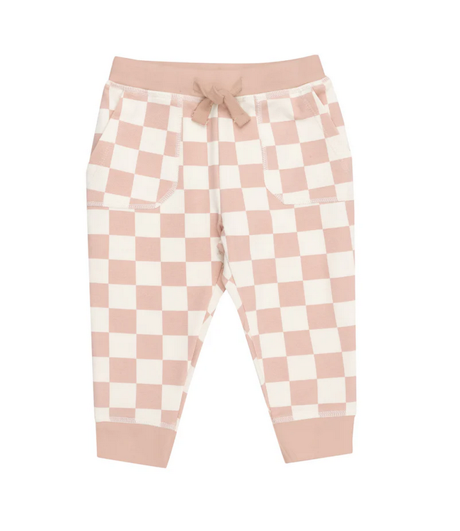 ANGEL DEAR FRENCH TERRY CHECKER SET