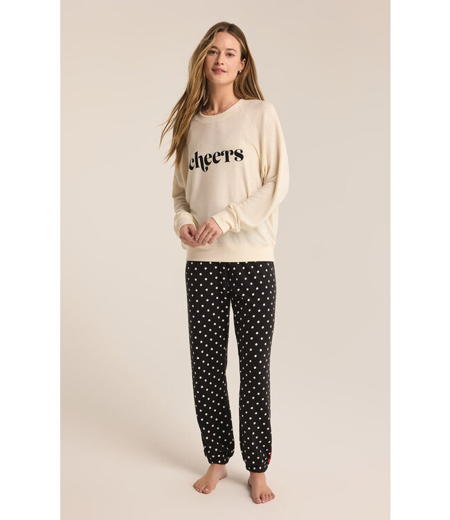 Z SUPPLY CASSIE CHEERS LS RAGLAN