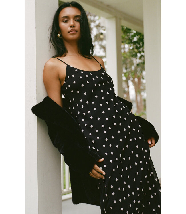 Z SUPPLY CECILY POLKA DOT SLIP DRESS