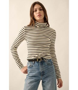 PROMESA ELAINE STRIPPED L/S TOP