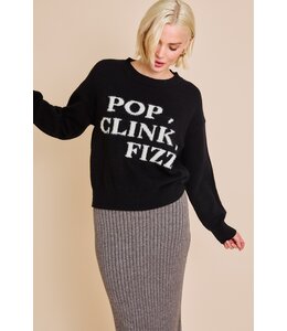 LE LIS POP CLINK FIZZ SWEATER