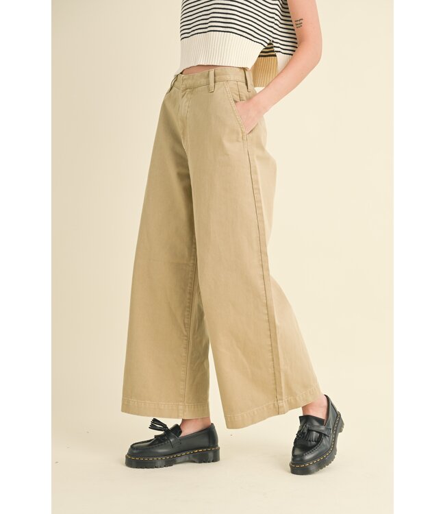 MIOU MUSE KHAKI TROUSER