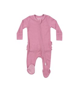 ANGEL DEAR 2 WAY ZIPPER RUFFLE BACK FOOTIE