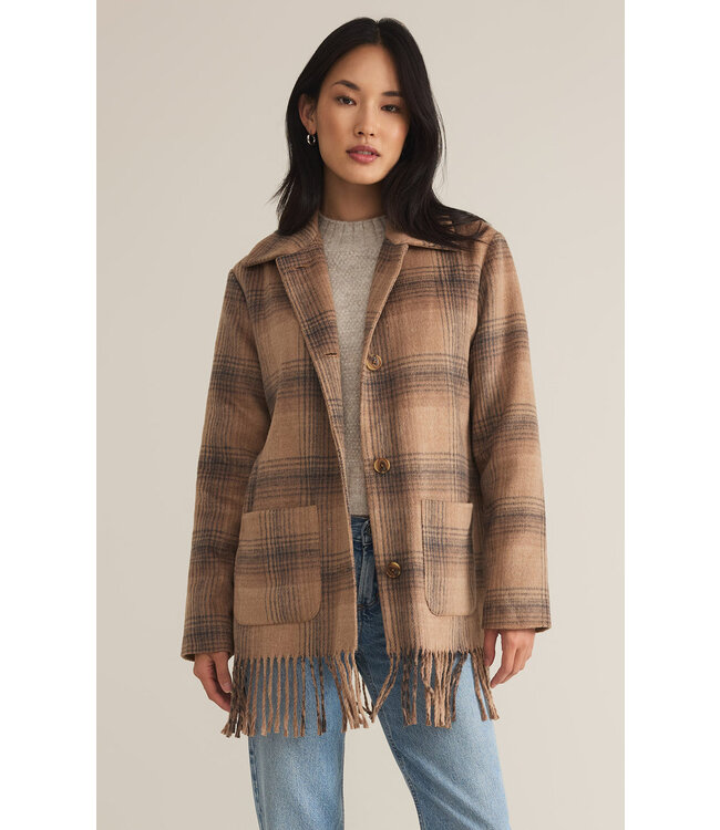 Z SUPPLY CHRISTA FRINGE JACKET