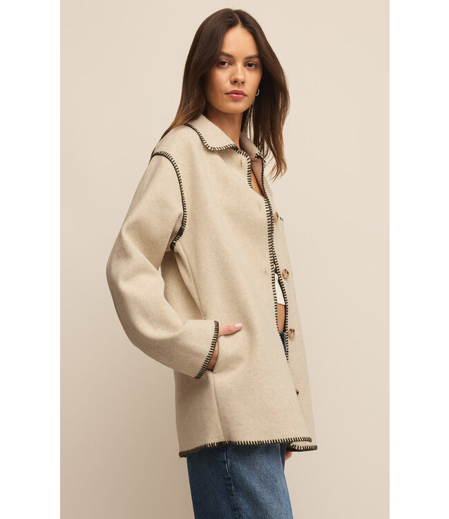Z SUPPLY OLIVIA WHIPSTITCH JACKET
