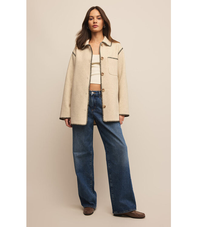 Z SUPPLY OLIVIA WHIPSTITCH JACKET