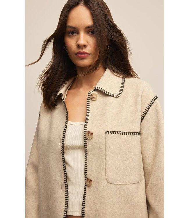 Z SUPPLY OLIVIA WHIPSTITCH JACKET