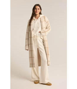 Z SUPPLY MASON WINDOWPANE COAT