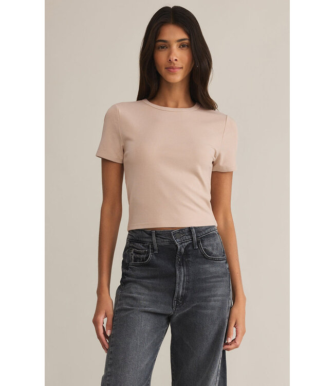Z SUPPLY SECOND SKIN CREW TOP