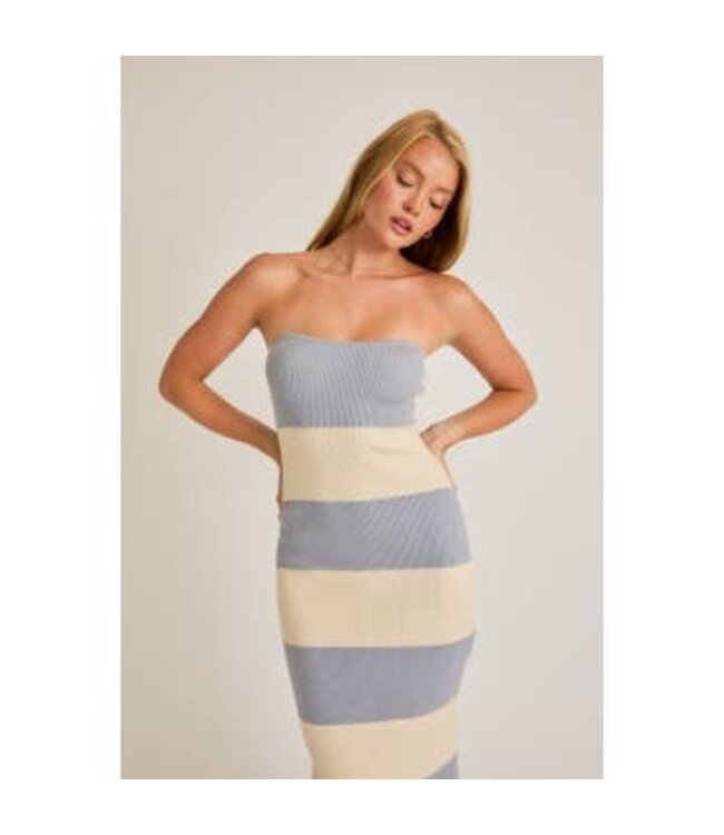 LE LIS TUBE SWEATER MIDI DRESS