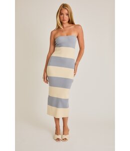 LE LIS TUBE SWEATER MIDI DRESS