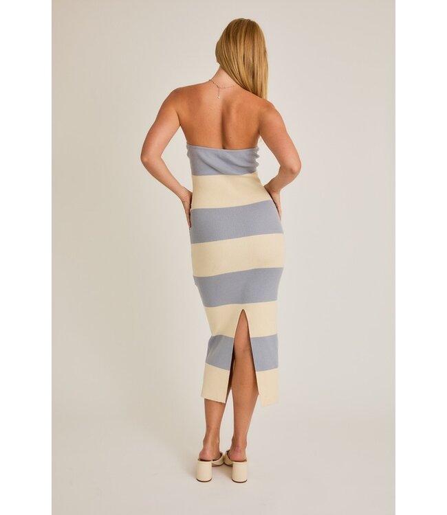 LE LIS TUBE SWEATER MIDI DRESS