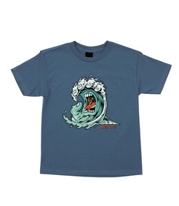 Santa Cruz SCREAMING WAVE FRONT YOUTH T SHIRT