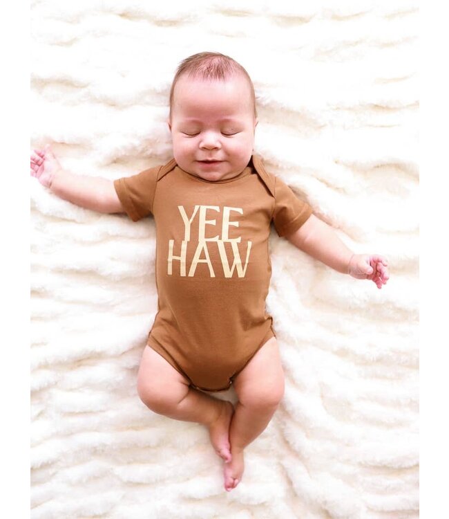 POLISHED PRINTS YEEHAW ONESIE