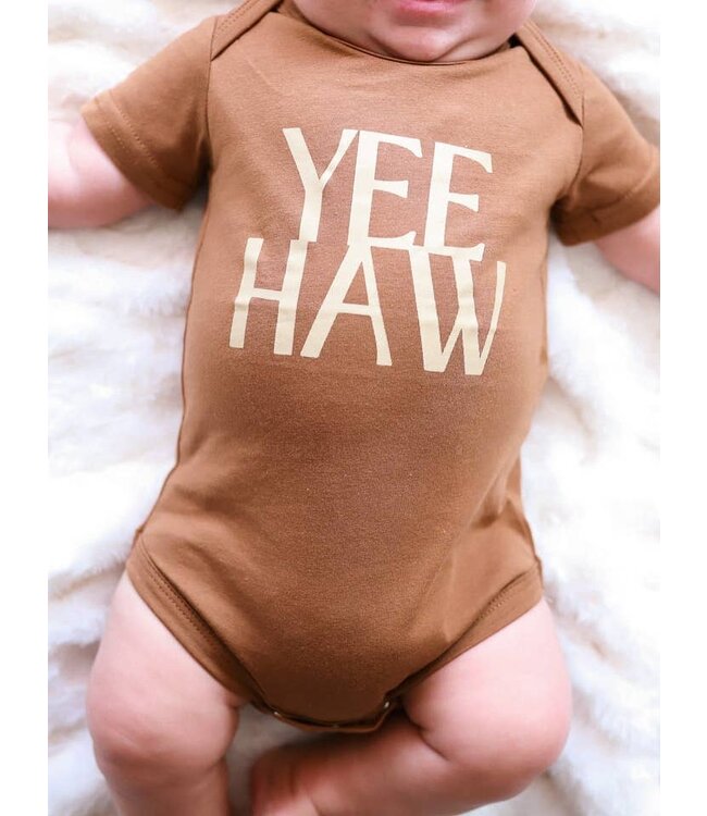 POLISHED PRINTS YEEHAW ONESIE