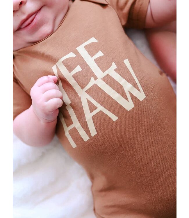 POLISHED PRINTS YEEHAW ONESIE