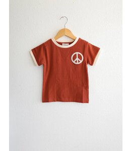 POLISHED PRINTS PEACE RINGER