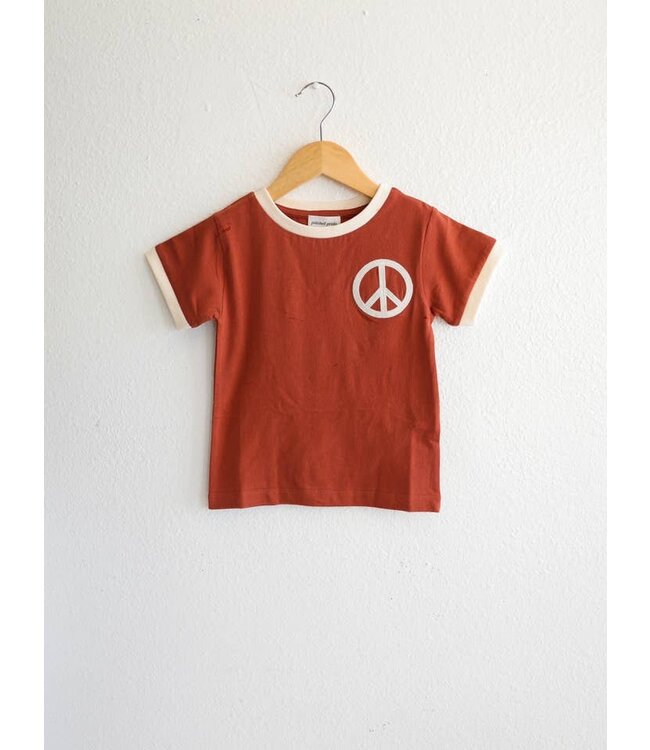 POLISHED PRINTS PEACE RINGER