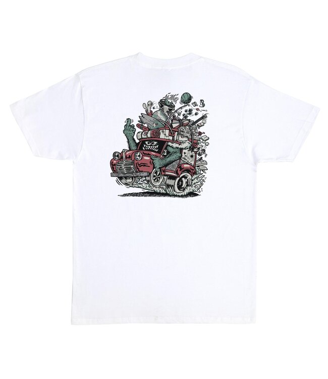 Santa Cruz JOHNSON BEAST WAGON STRIPES T SHIRT