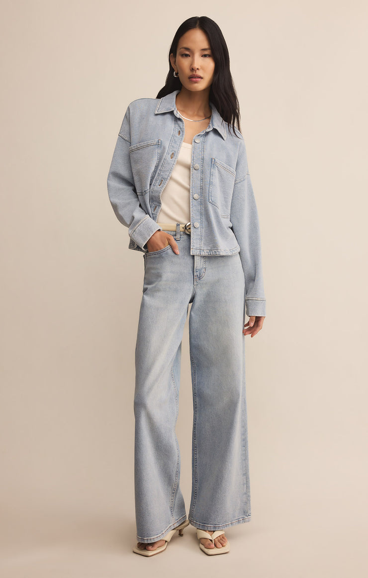 ALL DAY CROPPED KNIT JACKET - The Fort