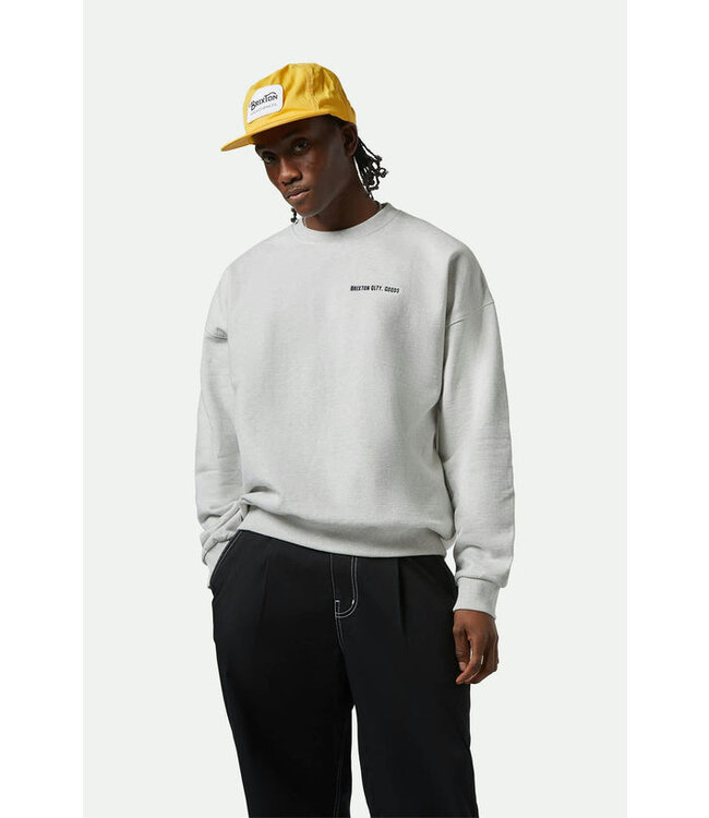 Brixton EMBROIDERED HEAVY CREW