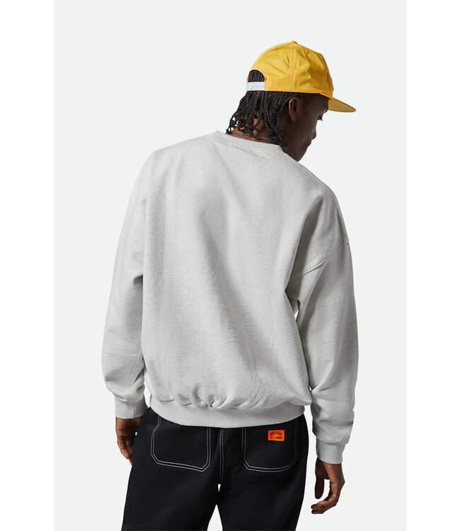 Brixton EMBROIDERED HEAVY CREW