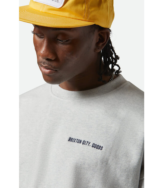 Brixton EMBROIDERED HEAVY CREW
