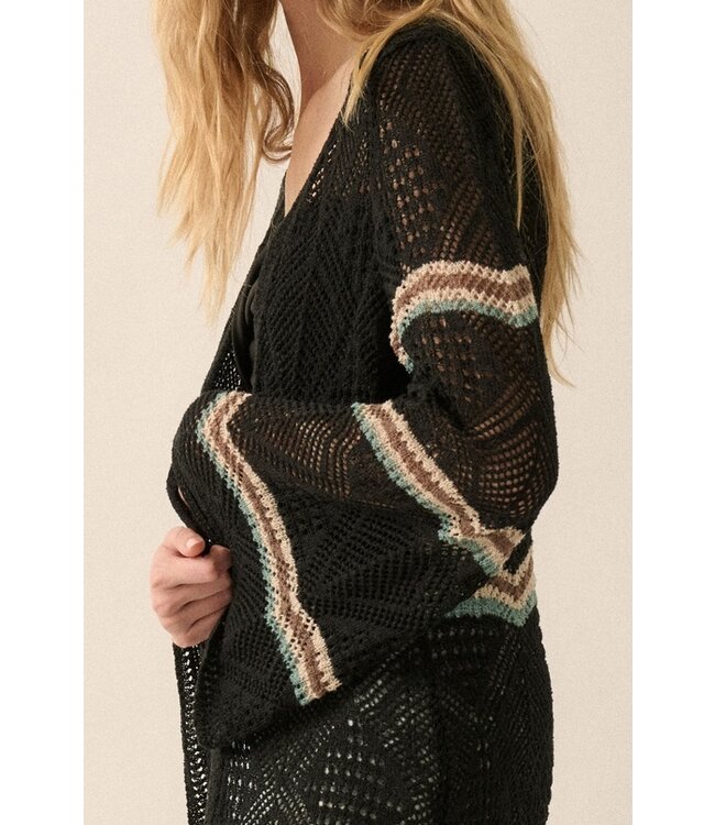 PROMESA STRIPED DUSTER