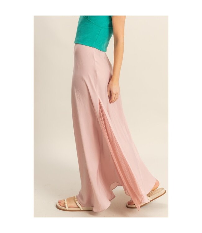 HYFVE SATIN MAXI SKIRT