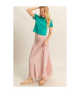 HYFVE SATIN MAXI SKIRT