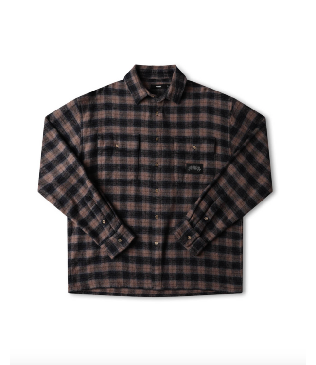 FORMER MANNER PLAID LS SHIRT
