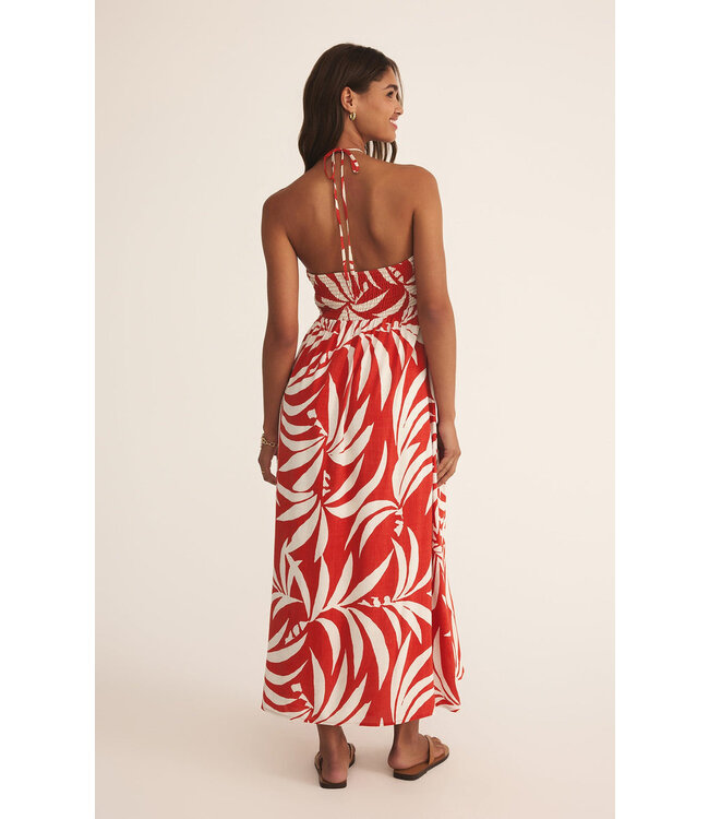 Z SUPPLY ELODI VACANCES MIDI DRESS