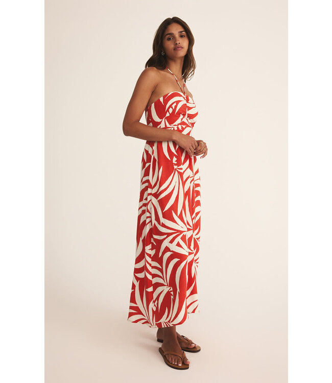 Z SUPPLY ELODI VACANCES MIDI DRESS