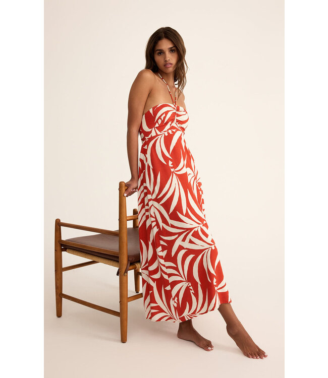Z SUPPLY ELODI VACANCES MIDI DRESS
