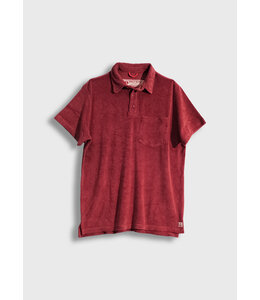 IRON AND RESIN TERRY POLO