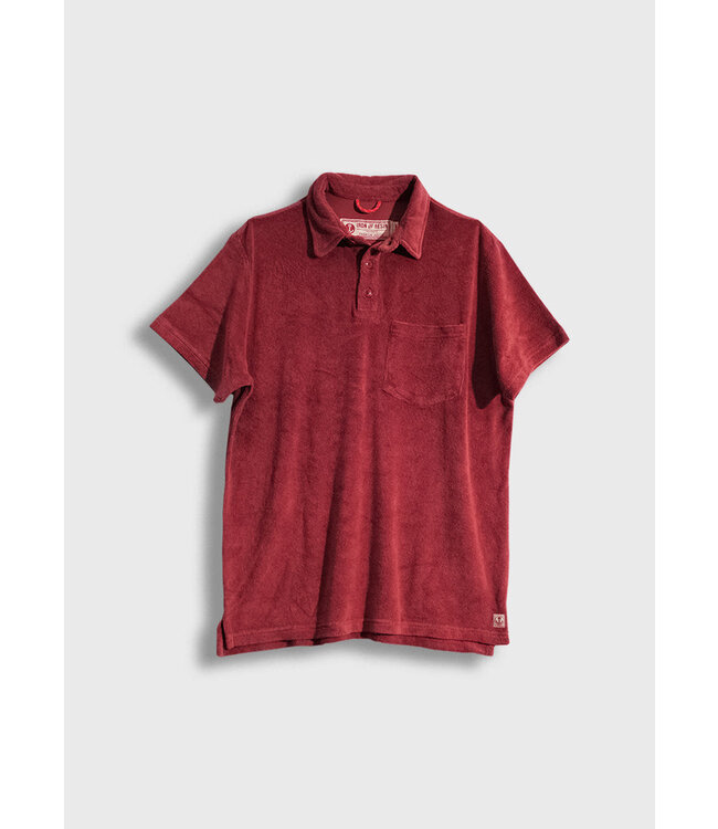 IRON AND RESIN TERRY POLO