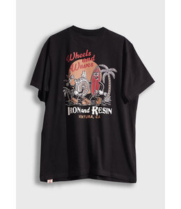 IRON AND RESIN WHEELS POCKET TEE