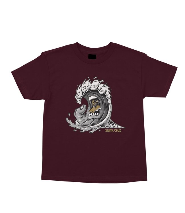 Santa Cruz SCREAMING WAVE FRONT TEE