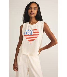 Z SUPPLY STARS AND STRIPES LA MER TANK