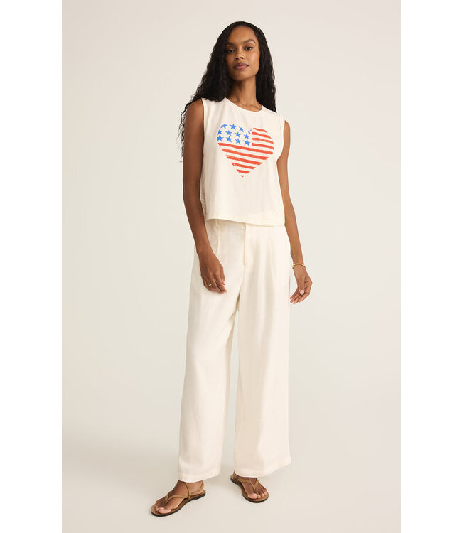 Z SUPPLY STARS AND STRIPES LA MER TANK