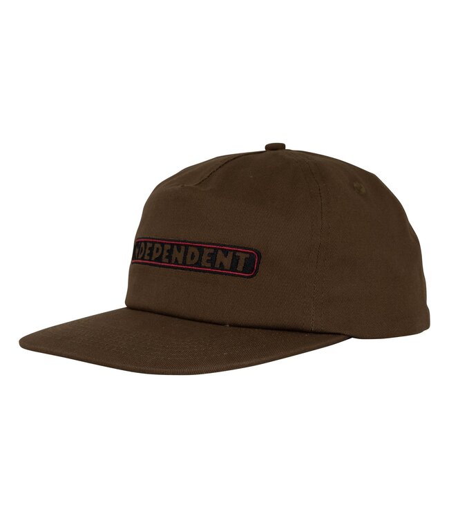 Independent BAR LOGO SNAPBACK