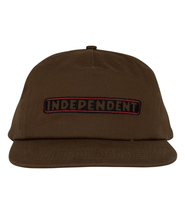 Independent BAR LOGO SNAPBACK