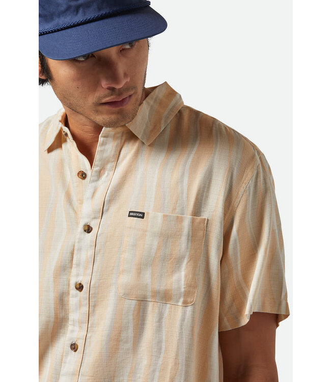 Brixton CRU SLUB S/S WVN