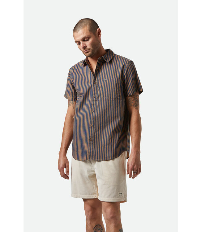 Brixton CHARTER PRINT S/S WVN