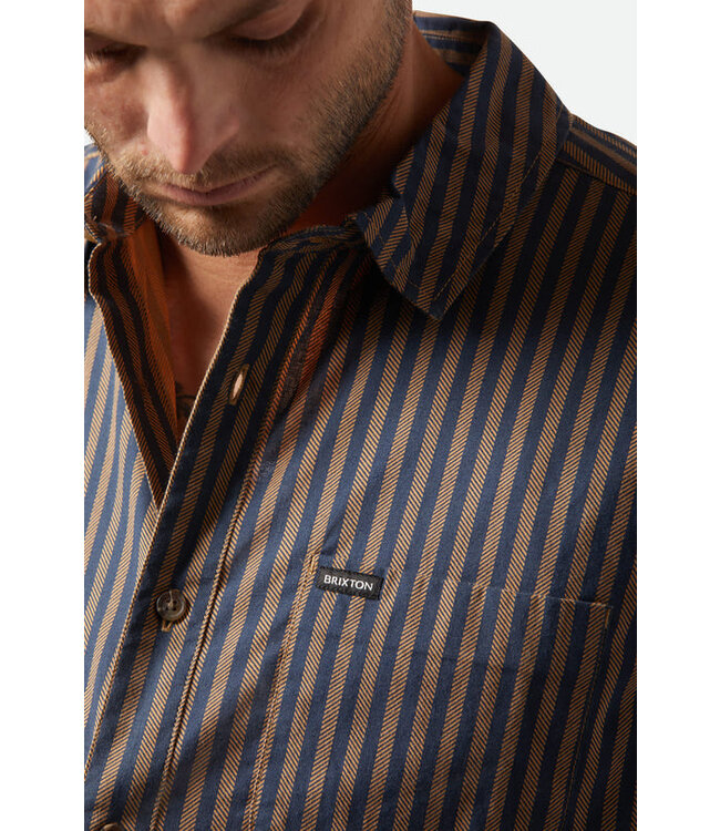 Brixton CHARTER PRINT S/S WVN