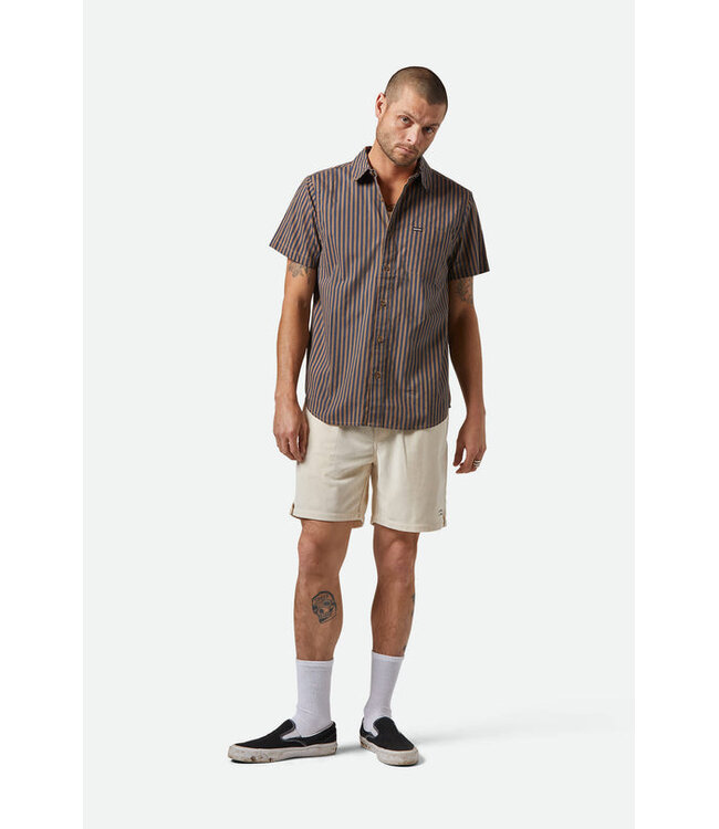 Brixton CHARTER PRINT S/S WVN